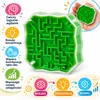Lean Toys Loginis žaidimas “Labirintas su kamuoliuku” Žalias