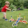 Lean Toys Žiedų mėtymo žaidimas įvairių spalvų