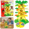 Lean Toys Šeimos žaidimas Falling Monkeys