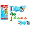 Lean Toys Maudymosi žaidimų rinkinys - mėlyna ryklys ir žuvys