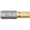 Graphite Antgaliai wkrętakowe HEX5.0 x 25 mm, 2 vnt.