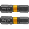 Smūginiai antgaliai GRAPHITE HEX6 25 mm (2 vnt.)
