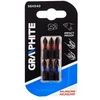 Graphite Impact antgaliai PH1/2/3, PZ1/2/3 x 25 mm, 6 vnt.