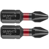 Smūginiai antgaliai GRAPHITE PH2 25 mm (2 vnt.)