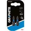 Smūginiai antgaliai GRAPHITE PZ1 25 mm (2 vnt.)