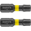 Smūginiai antgaliai GRAPHITE TX30 25 mm (2 vnt.)