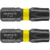 Graphite Bity udarowe TX40 x 25 mm, 2 vnt.