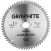 Graphite Tarcza Widia pjūklo diskas, 235 x 30 mm, 60 dantų