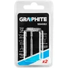 Graphite Grafitinis HSS pjovimo cilindras 3,2 mm, kotas 3,2 mm, 2 vnt.