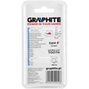 Graphite Frez HM metalo pjaustytuvas, E tipo (ovalus), 16 x 25 mm, kotas 6 x 45 mm