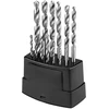Graphite HSS-G metalo grąžtai, 2–8 mm, 13 vnt. rinkinys