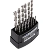 Graphite HSS-G metalo grąžtai, 2–8 mm, 13 vnt. rinkinys