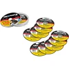 Metalo pjovimo diskas GRAPHITE 55H570 115x1x22.2 mm (10 vnt.)