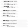 Pjūklelių komplektas pjūklui Graphite 56H048; 3 vnt.