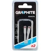 Graphite Mini malūnėlio kotas 3,2 mm, 2 vnt.