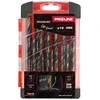 Grąžtas Wiertła Metalo grąžtai HSS DIN338 šlifavimui, trumpi, vnt., 19 (1-10 mm), prolinas