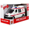 Lean Toys Auto Krankenwagen Musik und Lichteffekte