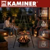 Tripod garden grill 167x58cm Kaminer