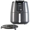 Ninja Kitchen Karšto oro gruzdintuvė AF100EU, 1550 W, 3.8 L, juodos ir sidabrinės spalvos