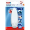 Tesa Haczyk „Powerstrips“ lipnus kabliukas, 1 vnt., ovalus, didelis, baltas