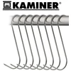 Rūkymo kabliukai - 15 vnt. rinkinys Kaminer 25553