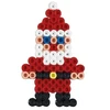 Hama Beads Hama - maksi karoliukai Kalėdos 600 vnt. + lėkštė 8206 kibirėlyje (388749)