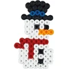 Hama Beads Hama - maksi karoliukai Kalėdos 600 vnt. + lėkštė 8206 kibirėlyje (388749)