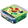 Hama Beads Hama - Maxi karoliukai - 600 karoliukų ir 1 perforuota lenta dėžutėje - Vaisiai (8740)