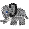 Hama Beads Hama - Maxi karoliukai ir smeigtukų plokštelė kibirėlyje - Dramblys (388753)