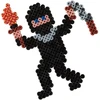 Hama Beads Hama - Midi karoliukai 1000 vnt. – juodi (380718)