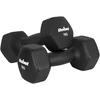 Hantelki HEX 2x7kg neopreno ketaus hanteliai, REBEL ACTIVE