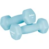 Hantelki HEX ketaus neopreno hantelių rinkinys 12 kg (2x1kg+2x2kg+2x3kg), REBEL ACTIVE