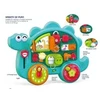 Happy Baby - Judrumo lenta dinozaurų automobiliui su šviesomis ir muzika (502256)