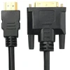 HDMI-DVI kabelis 2 m HD8 su auksuotais antgaliais