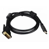 HDMI-DVI kabelis 2 m HD8 su auksuotais antgaliais