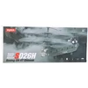 Lean Toys RC sraigtasparnio nuotolinio valdymo pultas Syma S026H-1 žalias chaki spalvos