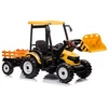 Lean Cars Akumuliatorinis traktorius su priekaba Hercules 24V – geltonas