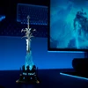 Hex Collectibles „World of Warcraft“ 20-mečio jubiliejaus „Frostmourne“ kolekcinio leidimo replika