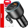 Automobilinis įkroviklis 2x USB-C + USB-A 12/24V 95W AMIO-04372