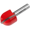 Frezavimo antgalis GRAPHITE 56H213: U formos griovelis, ilgas, HM, 12,7 x 19,6 mm, kotas 8 mm