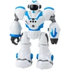 Lean Toys Interaktyvus nuotoliniu būdu valdomas robotas U ICTORY 16 funkcijų mėlynas