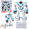 Lean Toys Interaktyvus nuotoliniu būdu valdomas robotas U ICTORY 16 funkcijų mėlynas