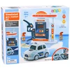 Lean Toys Interaktyvi degalinė su automobiliu