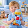 Lean Toys Vaikų aukščio matuoklis interaktyvus 28 × 13 cm