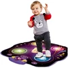 Lean Toys Vaikiškas muzikinis šokių kilimėlis su Bluetooth 82 × 87 cm