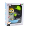 Lean Toys Interaktyvus vonios žaislas pingvinas su vandens efektais