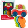 Lean Toys Žaislinis automobilis su šviesomis ir garsais bei trimis rakteliais