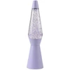 iTotal - Kosminio laivo blizgučių lempa - Pastelinė violetinė - 40 cm