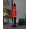 iTotal - spalvą keičianti LED lavos lempa - vaivorykštės pagrindo ir balto vaško (XL2683)