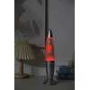 LED Lavos lempa,Itotal, su kintančia spalva, baltu vašku ir juodu pagrindu